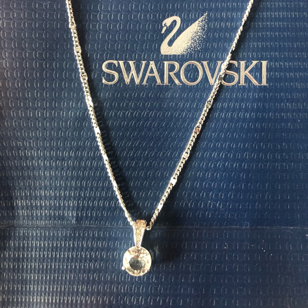 Swarovski Necklace with Pendant - Picture 1 of 4